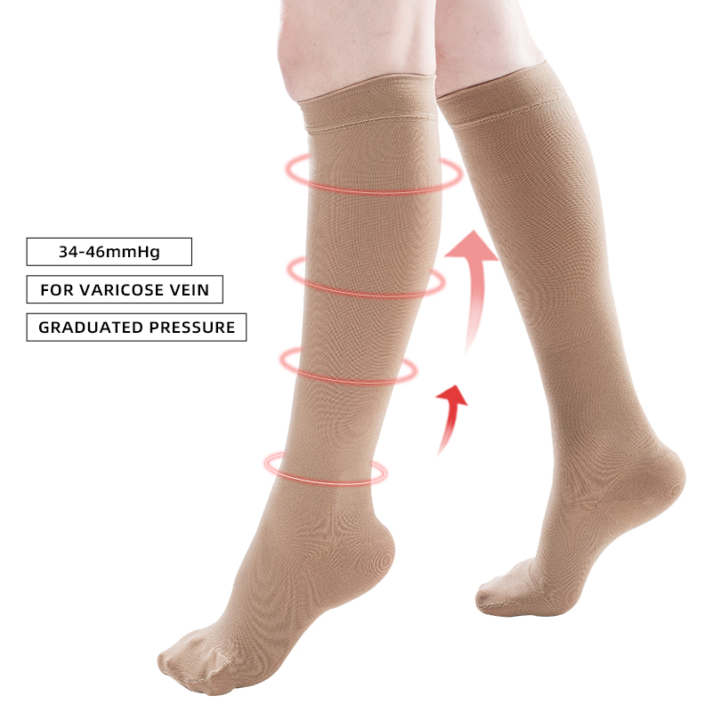 جوارب ضغط طبية مغلقة الأصابع 3 - مراجعة Compression Sock Medical وسعره