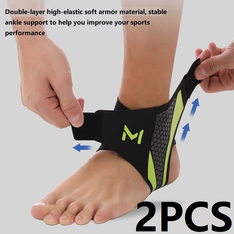 1-2 قطعة ضمادة الكاحل حامي دعم - مراجعة Ankle Brace Sock وسعره