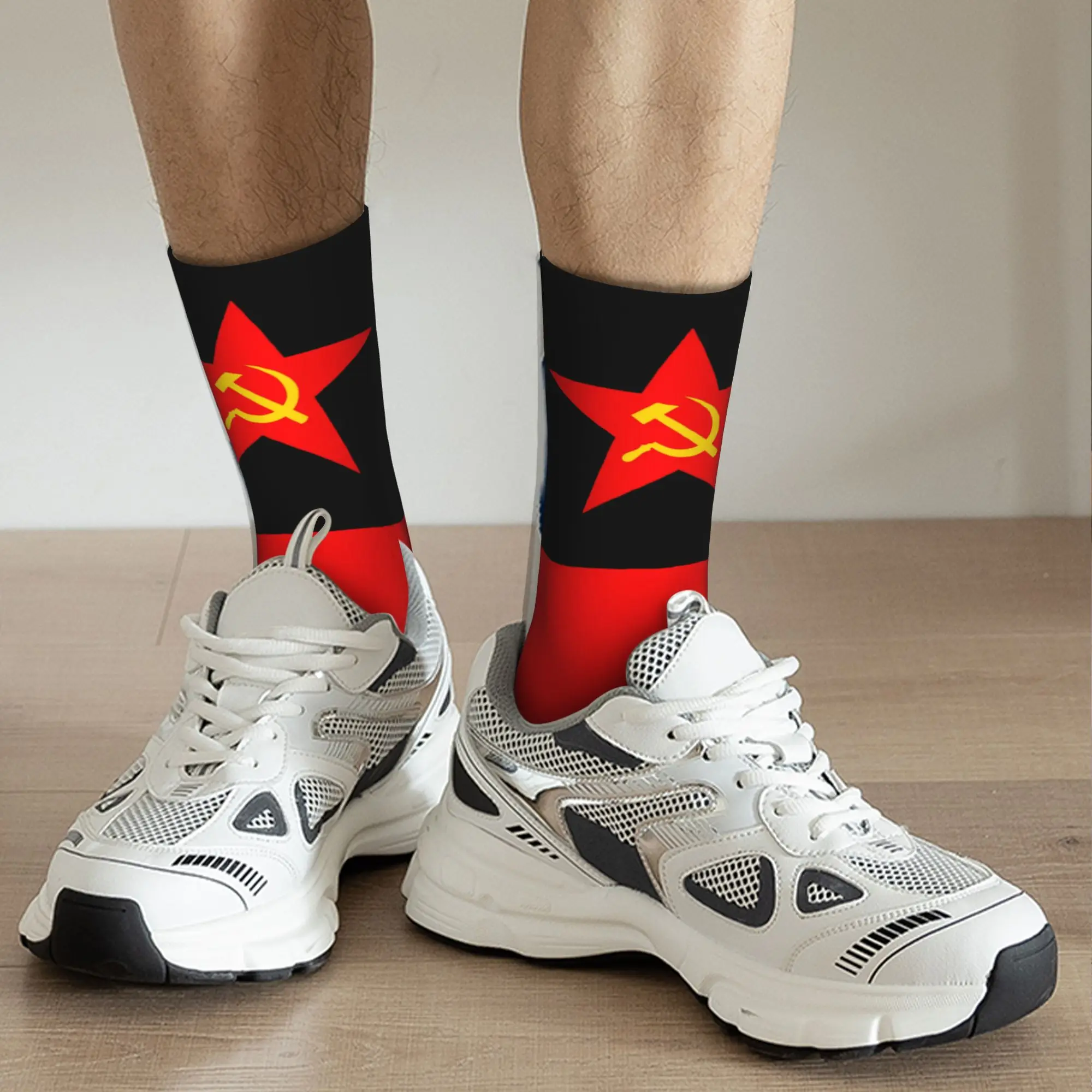 جوارب رجالية مطبوعة ثلاثية الأ - مراجعة Dress Sock Men وسعره
