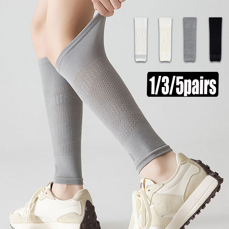 1/3/5 أزواج من أكمام ضغط الساق - مراجعة Compression Sleeve Calf وسعره